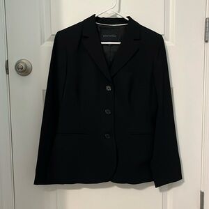 Black suit jacket